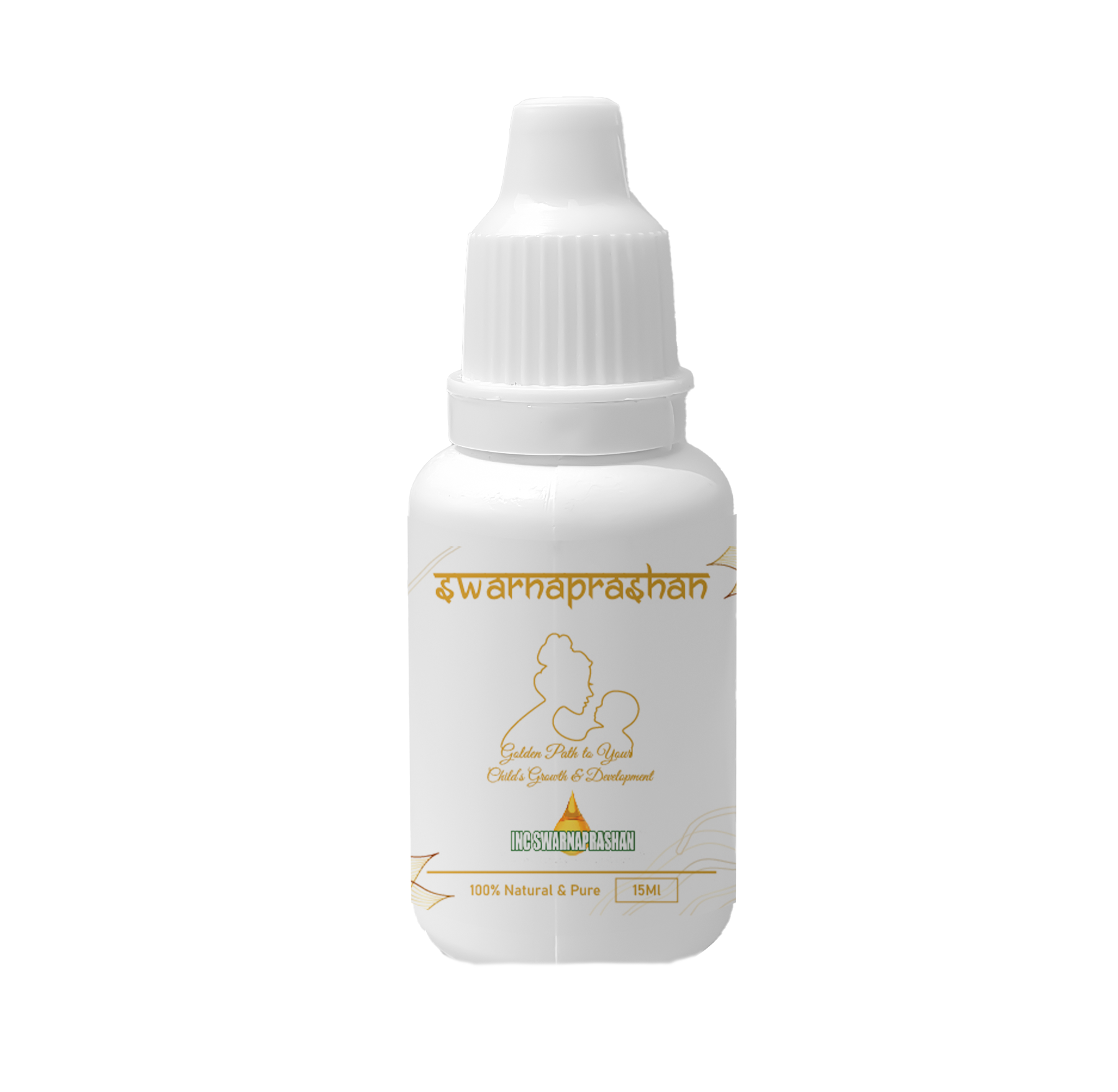 INC Swarnaprashan 30ml Bottle – 24 Carat Gold Ayurvedic Immunity Booster for Kids
